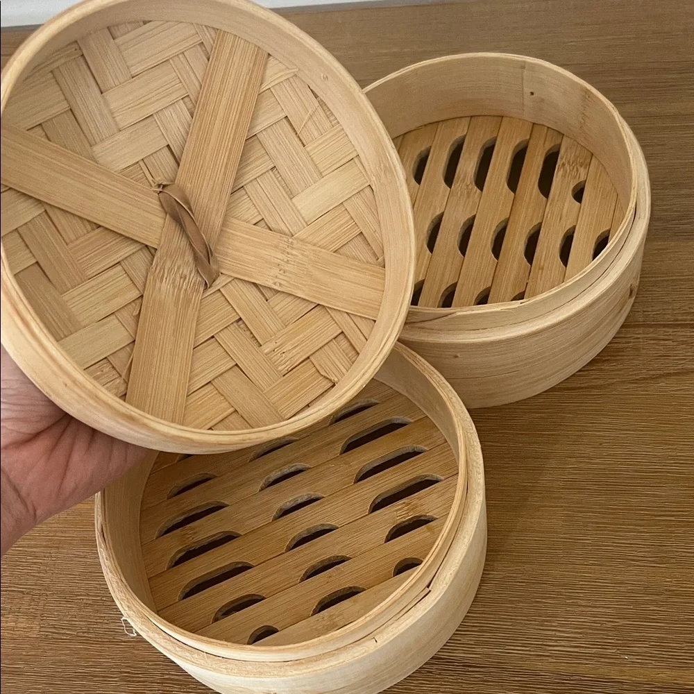 Natural Bamboo Steamer 6